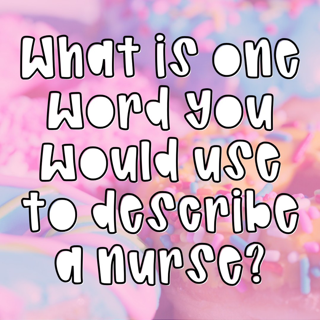 Happy National Nurses Appreciation Day! 🏥
What is one word you would use to describe a nurse? 👩‍⚕️