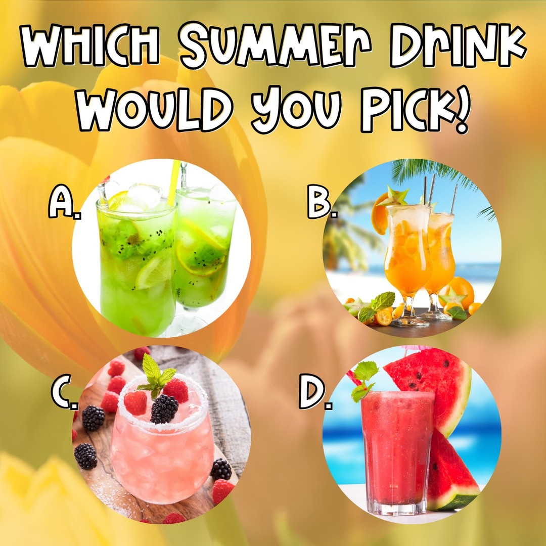 Which summer ☀️ drink would you pick?