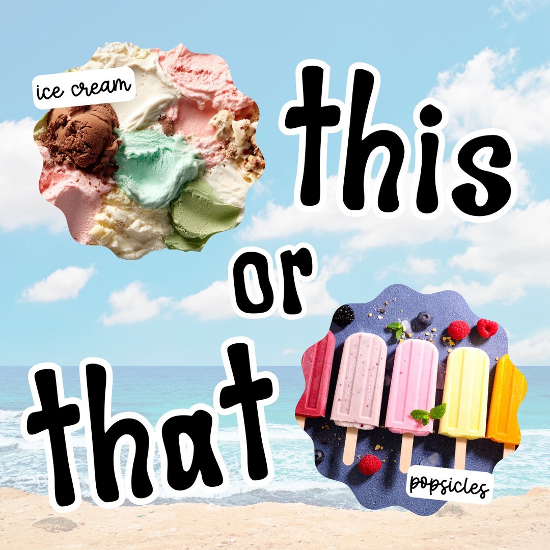 Hot summer debate: Ice Cream 🍦 or Popsicles 🍧?