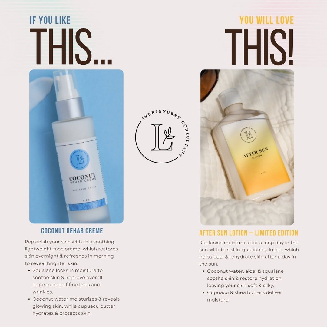 After Sun is the perfect lotion for summer. I use it all the time, not just after being in the sun all day. It has a wonderfully coconut beach scent that takes your senses to the pool or beach! 
Who needs to try it?