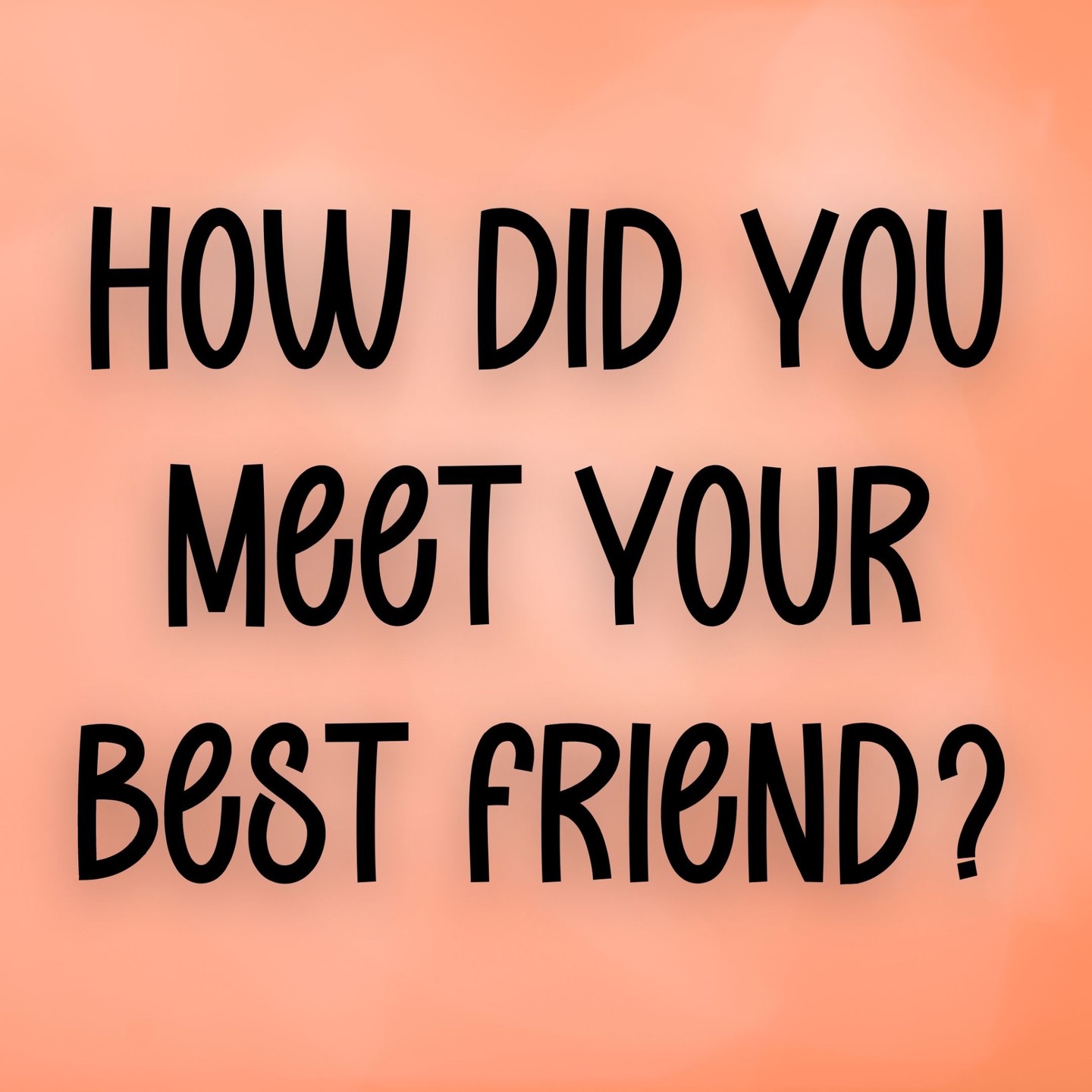 It's National Friendship Day!

Tell us the story😍