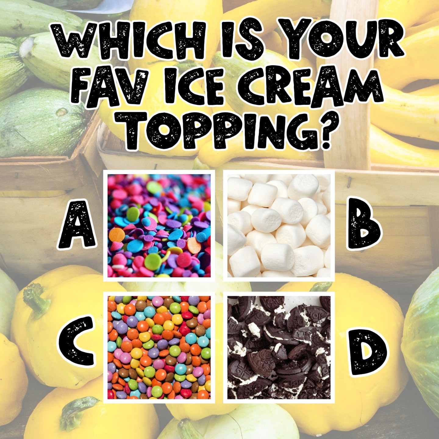 What is your favorite Ice Cream Topping 🍦?